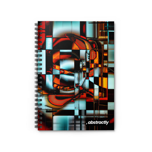 Avery Sinclair - Tension Force, Abstractly - Spiral Notebook