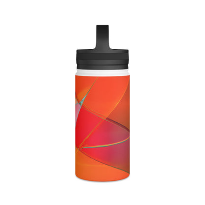 Jasper Eisenhardt - Tension Force, Abstractly - Stainless Steel Water Bottle