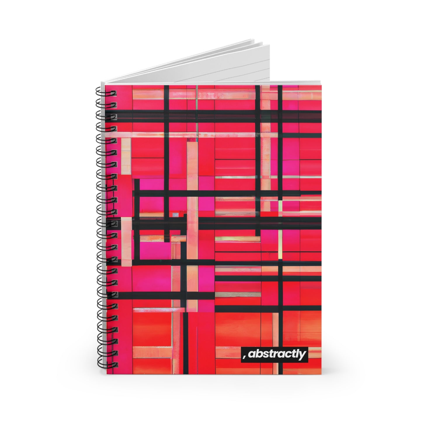 Adrian Kleinberg - Tension Force, Abstractly - Spiral Notebook