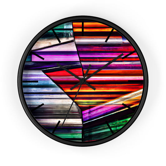 Shirley Hawking - Weak Force, Abstractly - Wall Clock