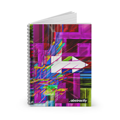 John Fermi - Friction Force, Abstractly - Spiral Notebook