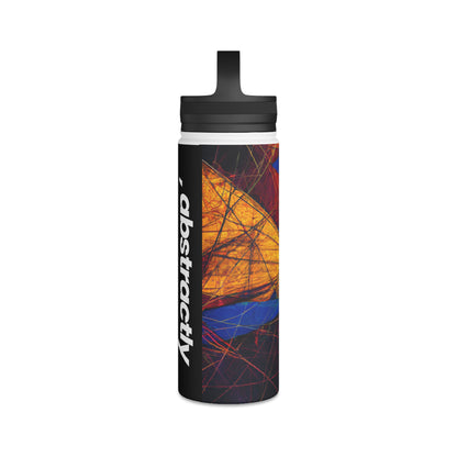 Lillian Thomason - Magnetic Force, Abstractly - Stainless Steel Water Bottle