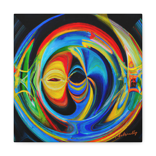 Clarence Strickland - Electric Force, Abstractly - Canvas