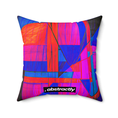 Arthur Blackwood - Normal Force, Abstractly - Faux Suede Throw Pillow