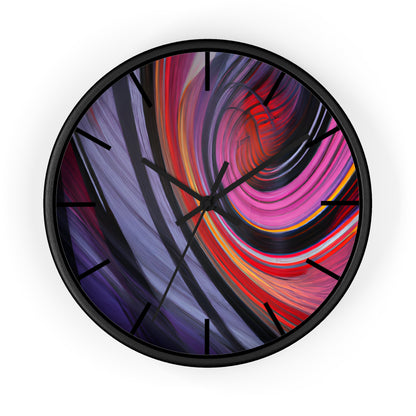 Adelaide Kaczynski - Air Resistance Force, Abstractly - Wall Clock