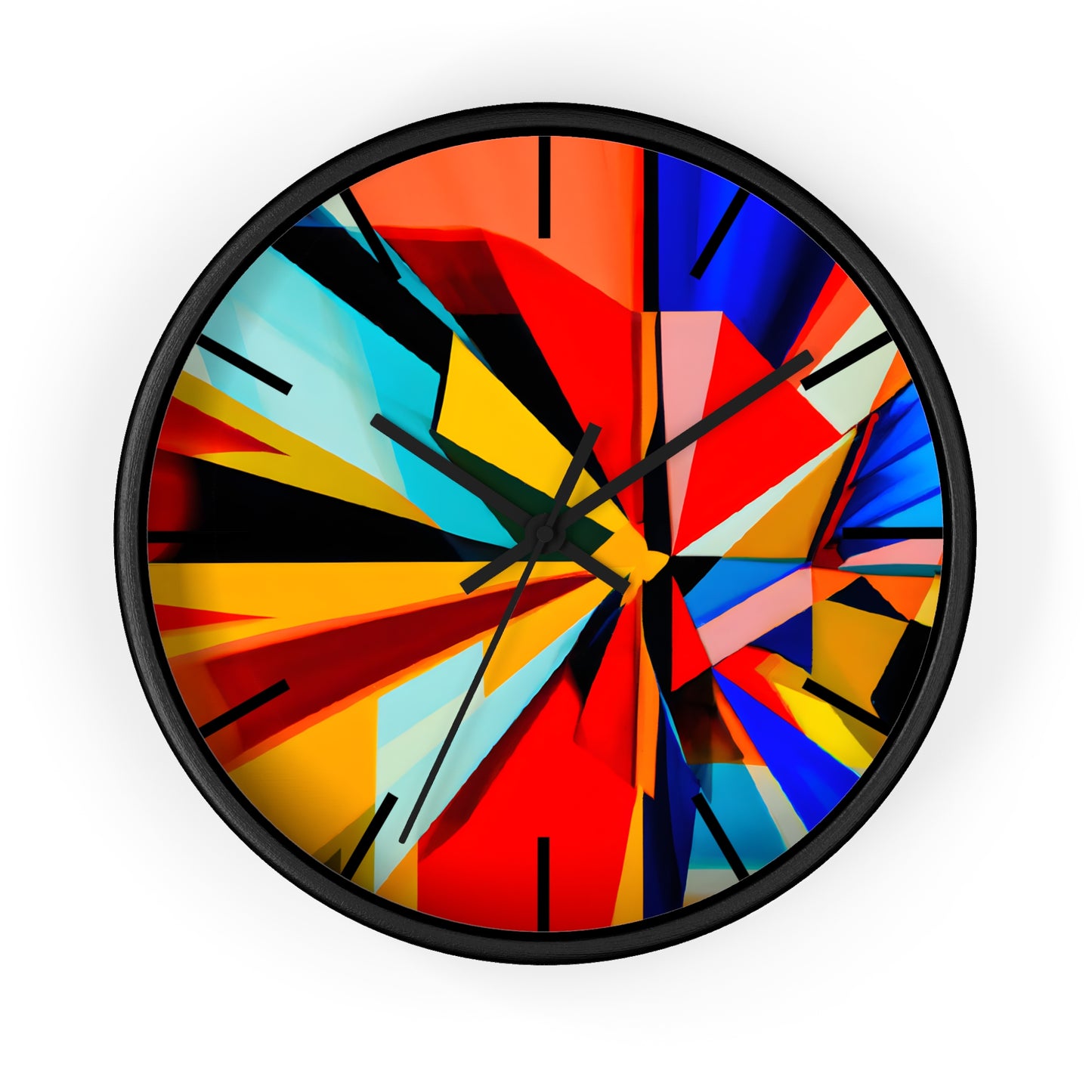 Oliver Lancaster - Electric Force, Abstractly - Wall Clock