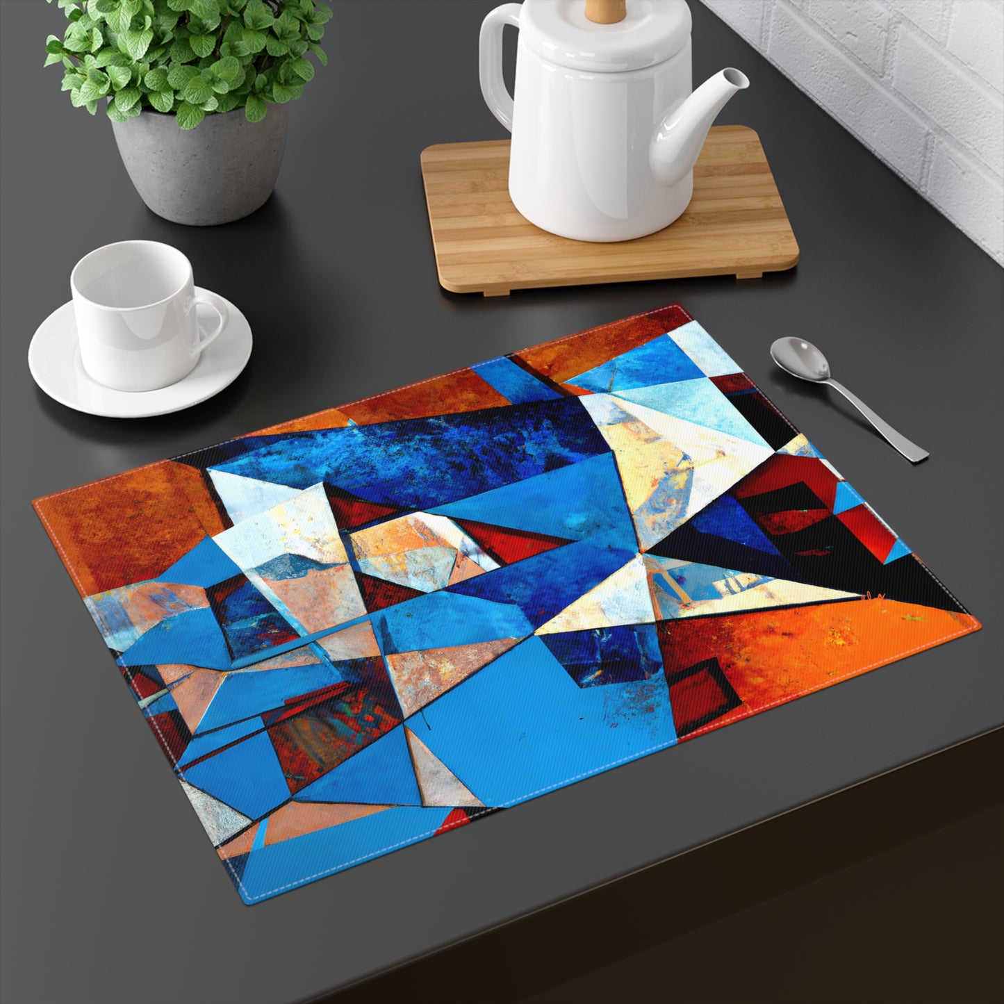 Bernard Fenton - Applied Force, Abstractly - Placemat