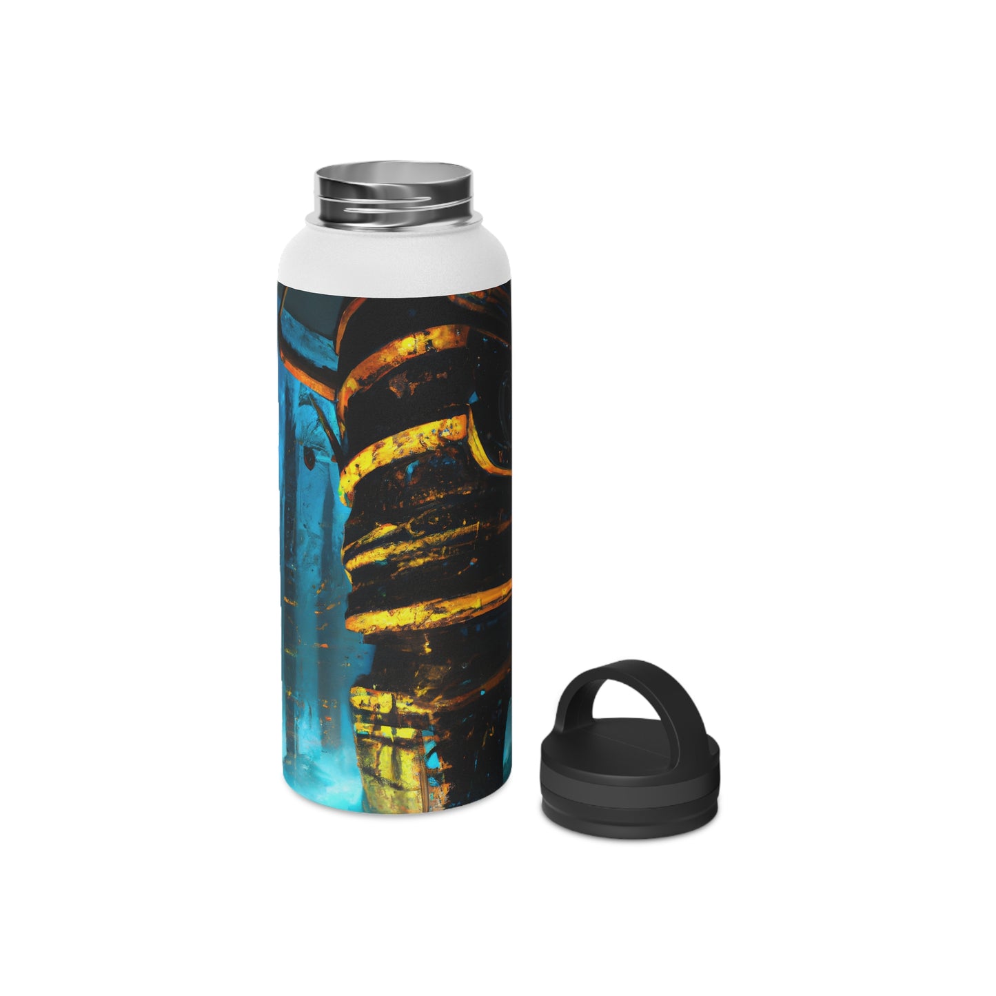 Valor Point - Capital, Abstractly - Stainless Steel Water Bottle