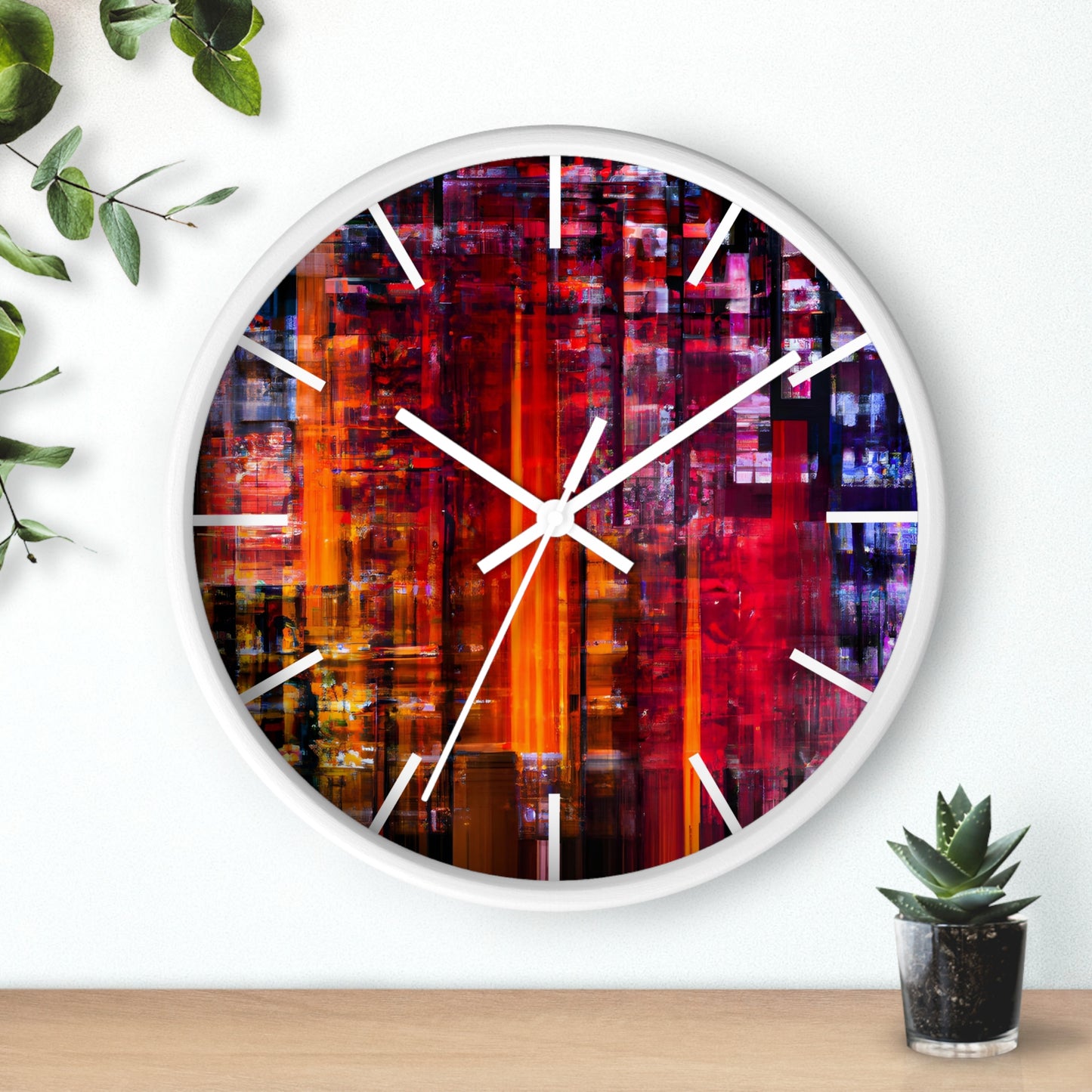 Harrison Blackwell - Air Resistance Force, Abstractly - Wall Clock