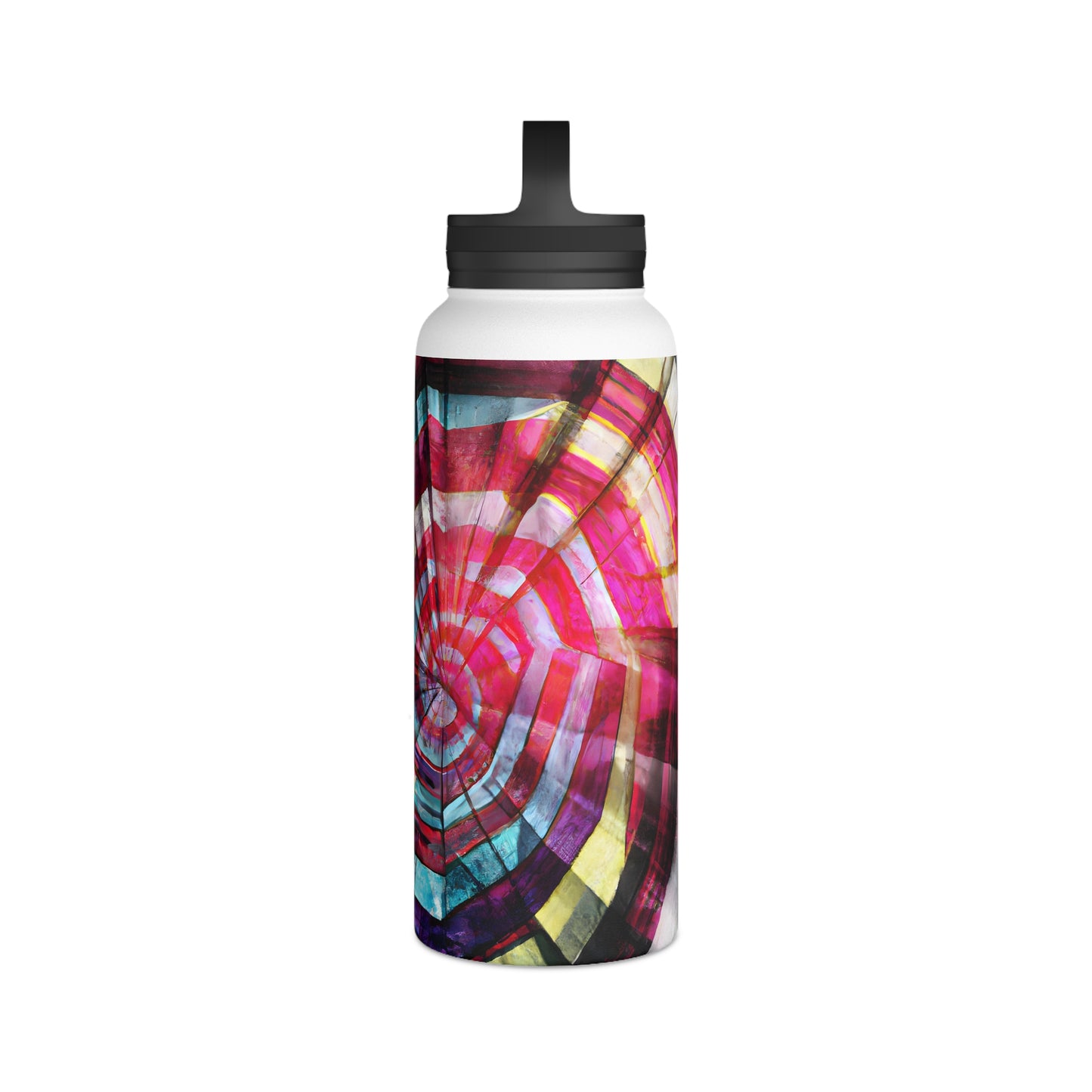 Vera Blackburn - Gravity Force, Abstractly - Stainless Steel Water Bottle