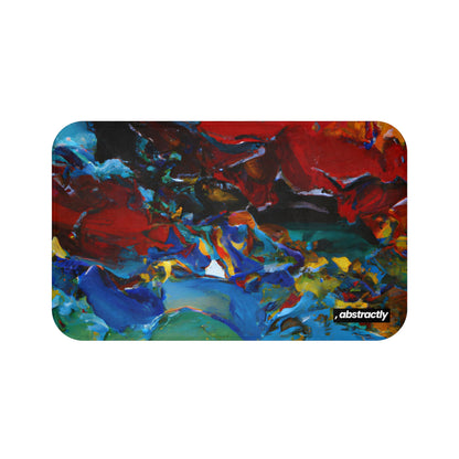 Polarisite Crystals - Chemistry, Abstractly - Bath Mat