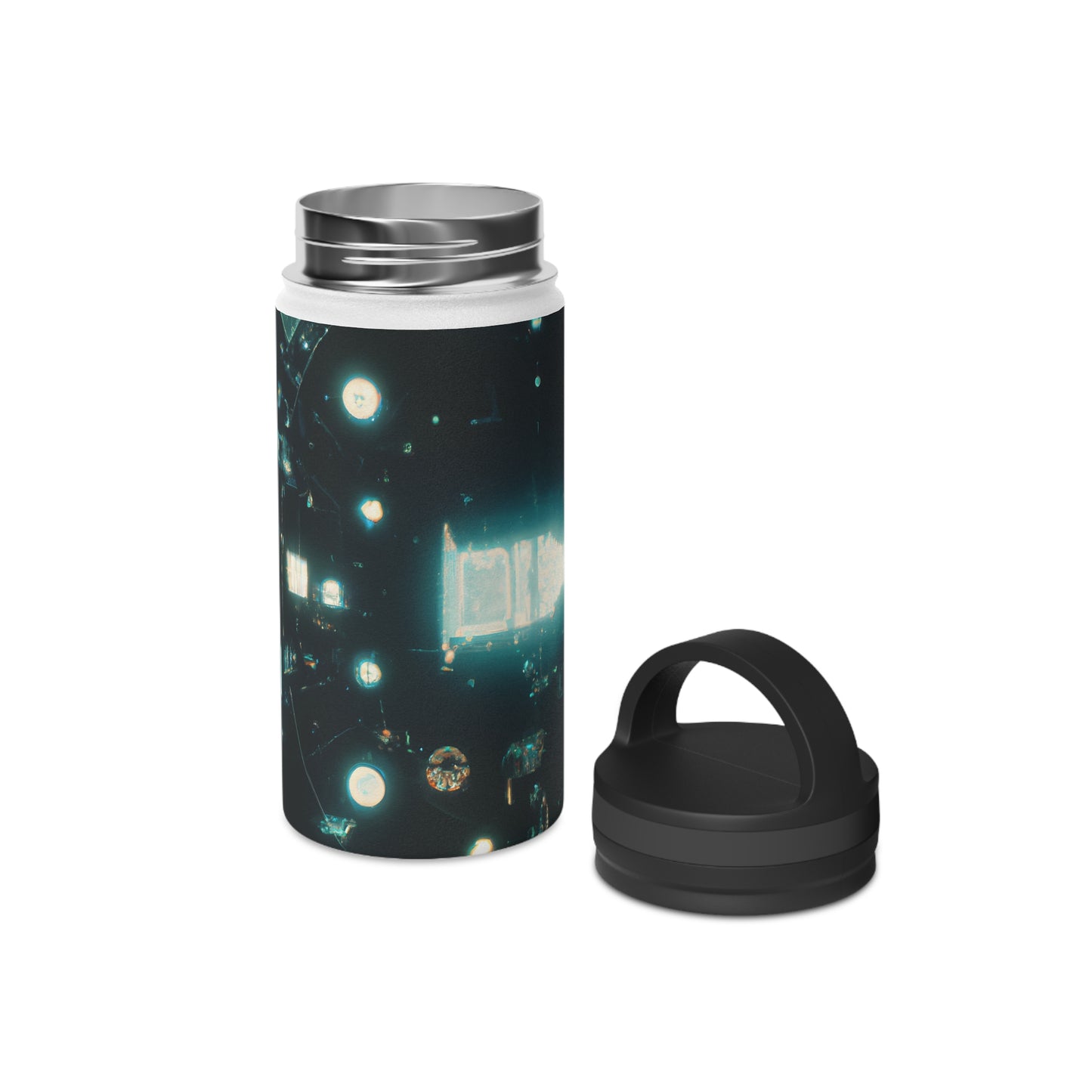 Pinnacle Assurance - Debit, Abstractly - Stainless Steel Water Bottle