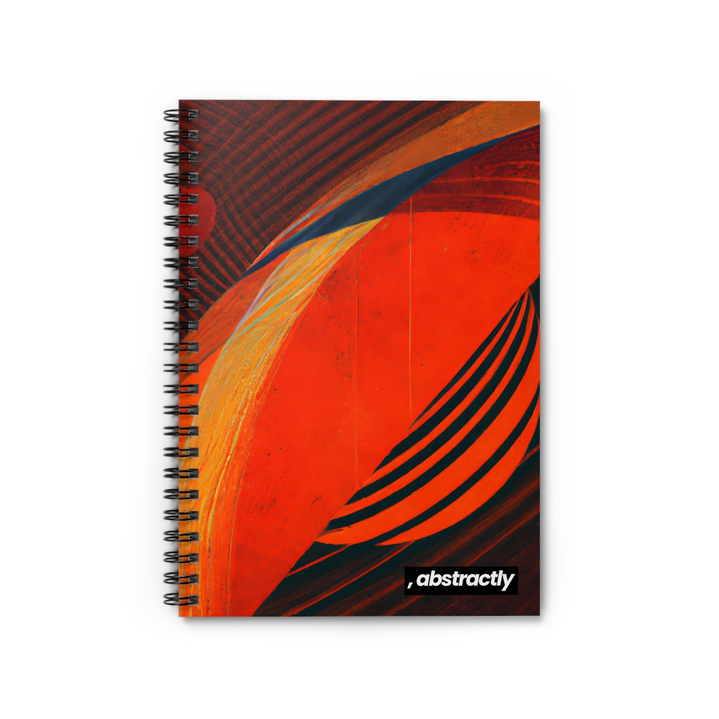 Nora Eisenberg - Normal Force, Abstractly - Spiral Notebook