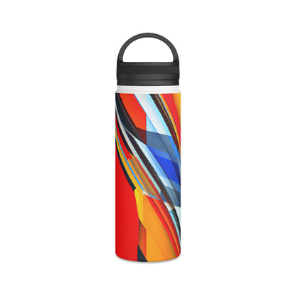 Joshua Fiedler - Air Resistance Force, Abstractly - Stainless Steel Water Bottle