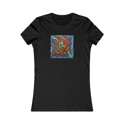 Galactic Ironium - Chemistry, Abstractly - Ladies' Cut Tee