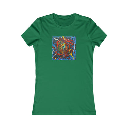 Galactic Ironium - Chemistry, Abstractly - Ladies' Cut Tee