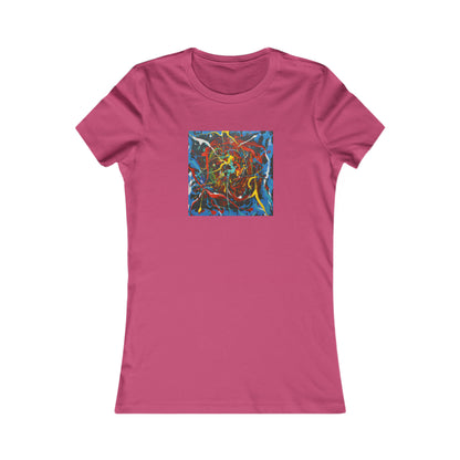 Galactic Ironium - Chemistry, Abstractly - Ladies' Cut Tee