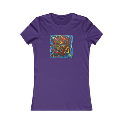 Galactic Ironium - Chemistry, Abstractly - Ladies' Cut Tee