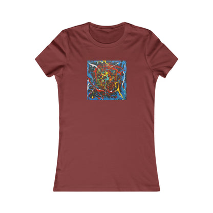 Galactic Ironium - Chemistry, Abstractly - Ladies' Cut Tee