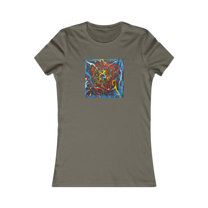 Galactic Ironium - Chemistry, Abstractly - Ladies' Cut Tee