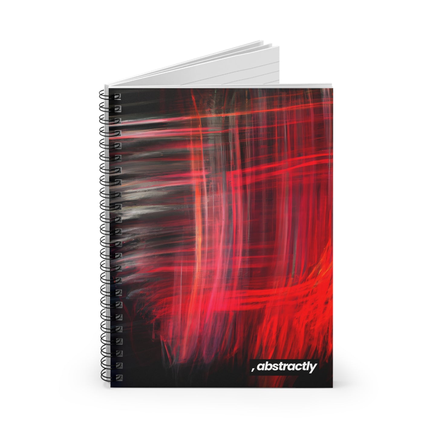 Veronica Chamberlain - Weak Force, Abstractly - Spiral Notebook