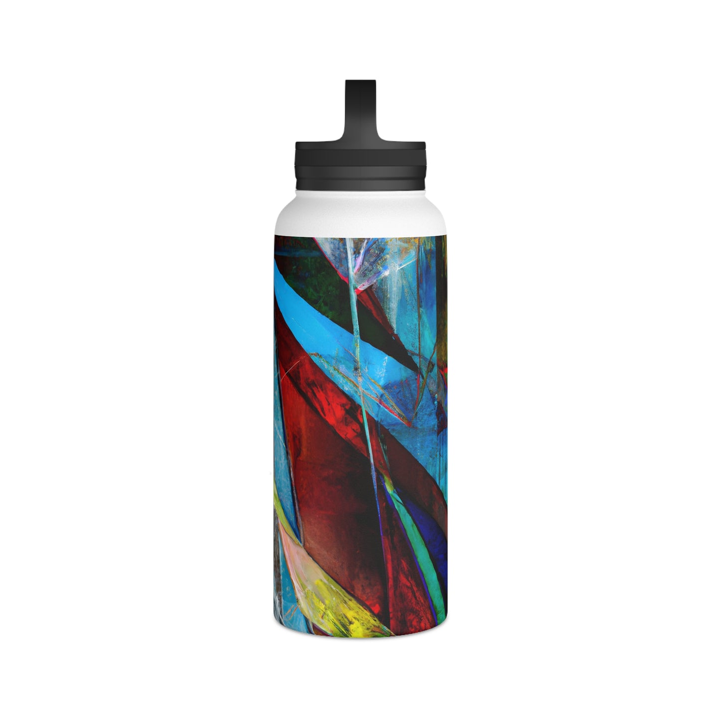 Miles Caldwell - Friction Force, Abstractly - Stainless Steel Water Bottle