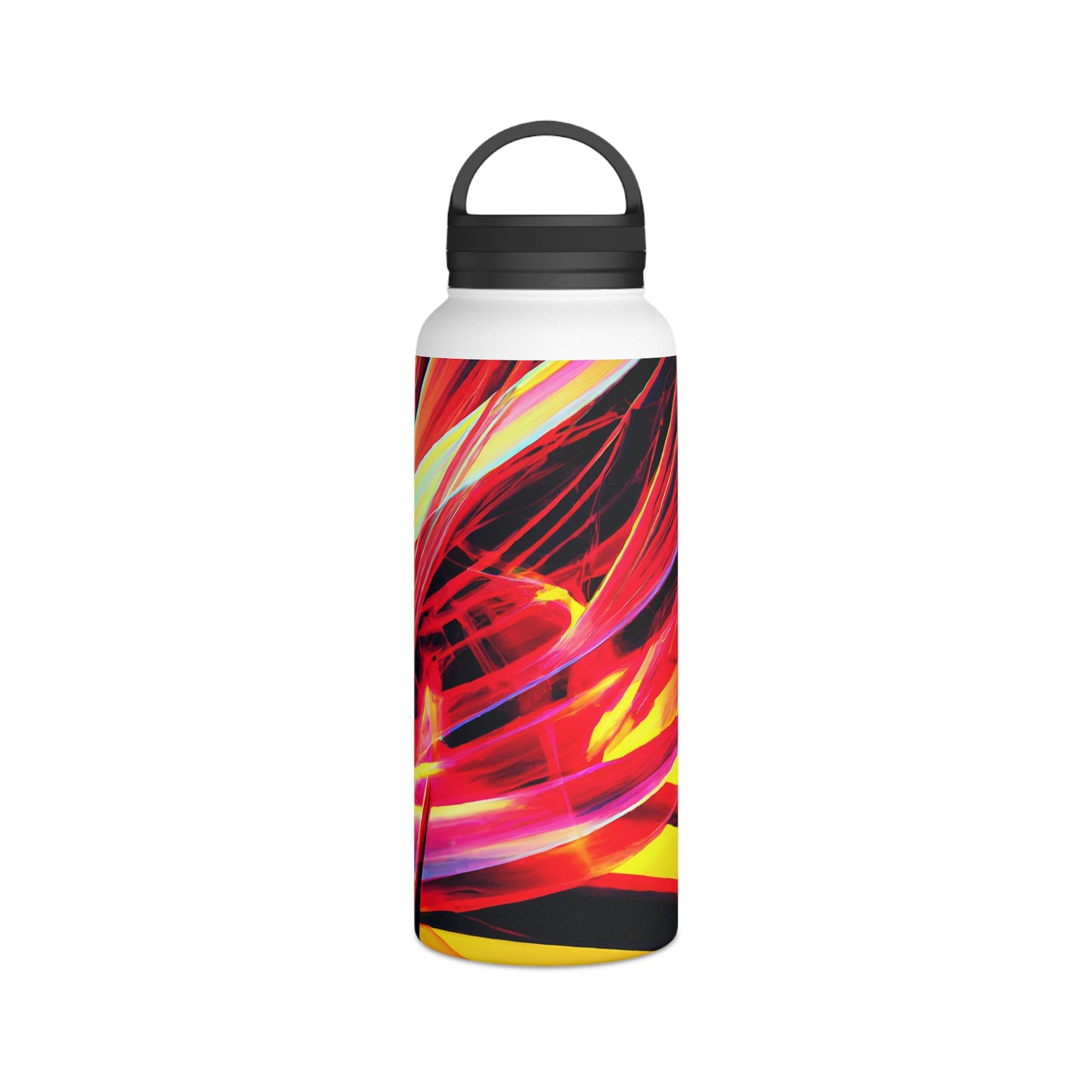 Vera Whitmore - Electromagnetic Force, Abstractly - Stainless Steel Water Bottle