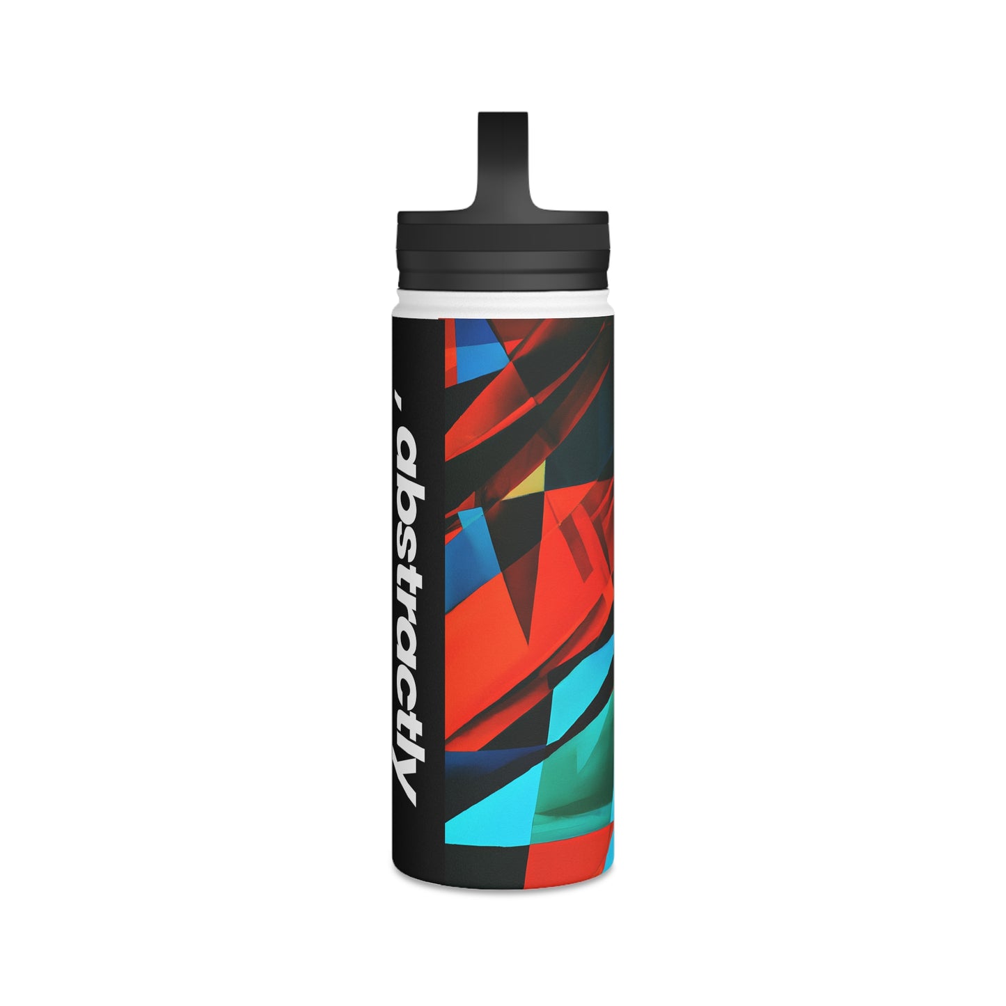 Helen Brandt - Electric Force, Abstractly - Stainless Steel Water Bottle