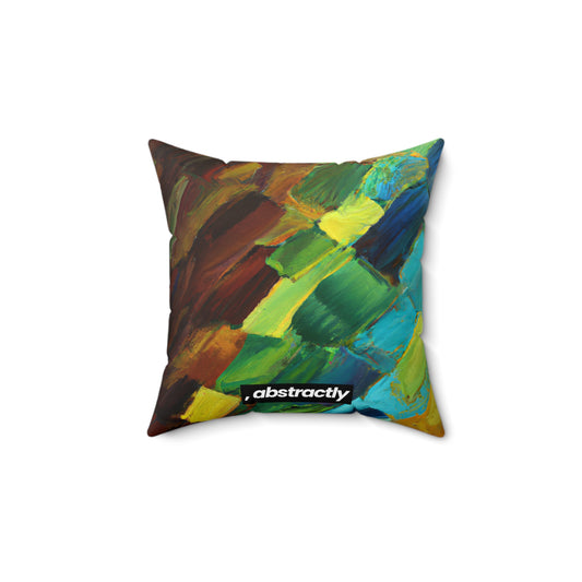 Zephyr Helium Hydride - Boron, Abstractly - Faux Suede Throw Pillow