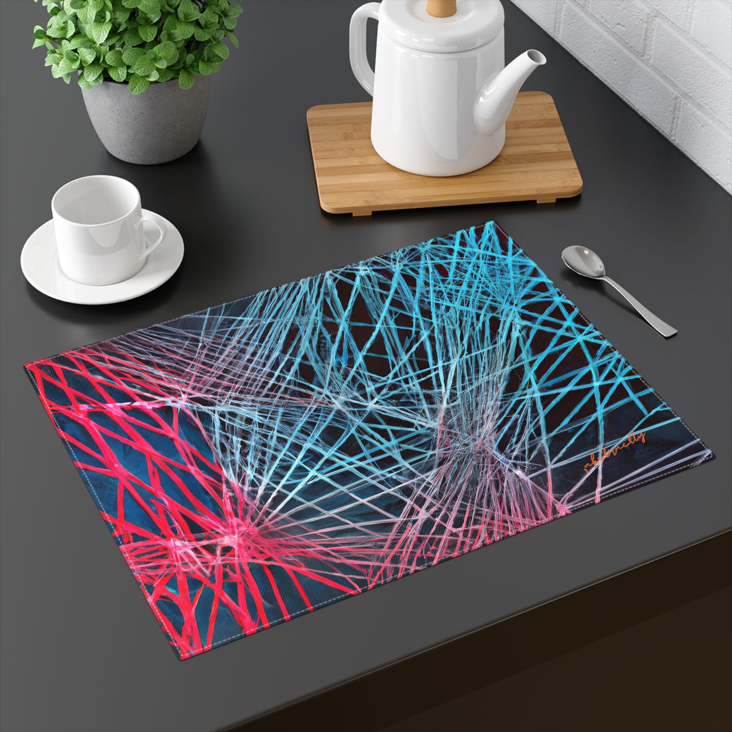 Erica Humphries - Air Resistance Force, Abstractly - Placemat