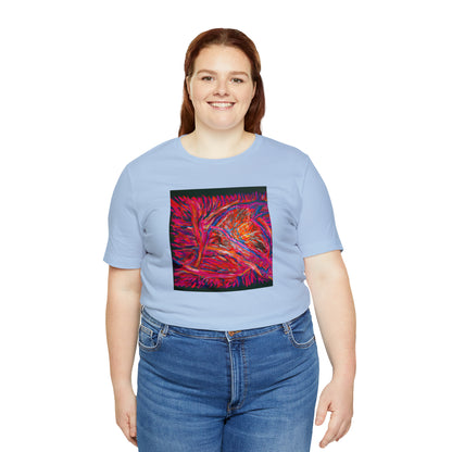 Solarian Crystal Prism - Neon, Abstractly - Tee