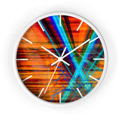 Anastasia Finkelstein - Electromagnetic Force, Abstractly - Wall Clock