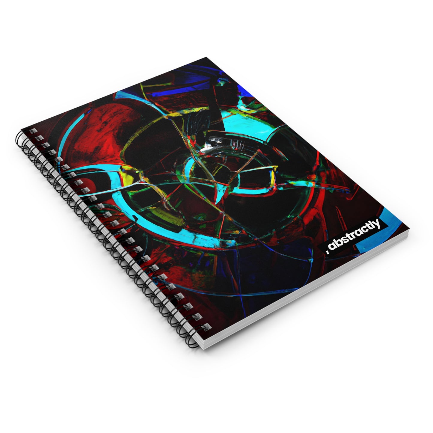 Lorena Sheffield - Electromagnetic Force, Abstractly - Spiral Notebook