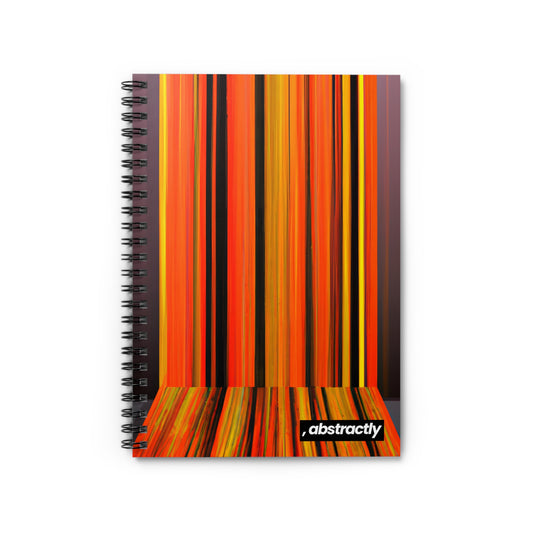 Leonor Fuentes - Normal Force, Abstractly - Spiral Notebook