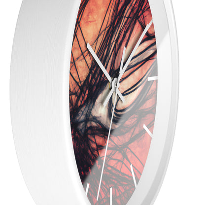 Clarence Buerkett - Electromagnetic Force, Abstractly - Wall Clock