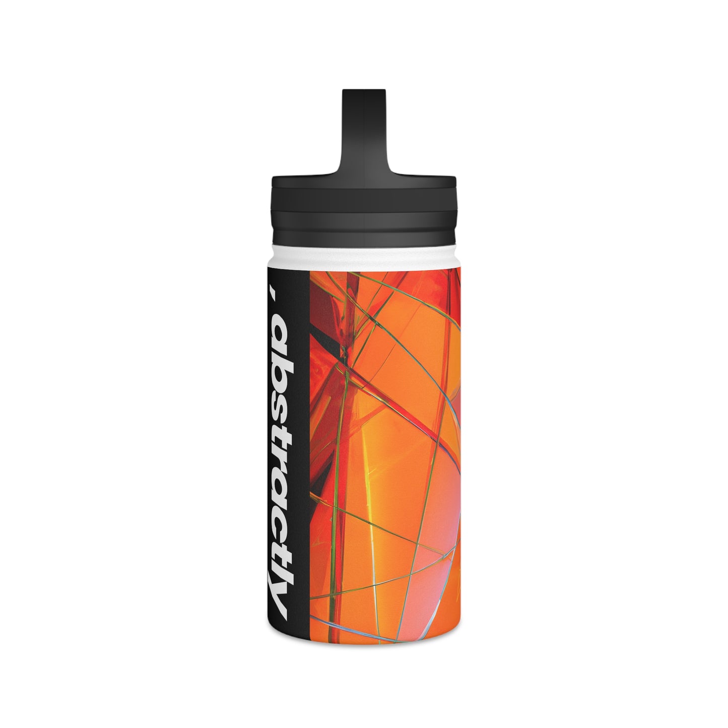 Jasper Eisenhardt - Tension Force, Abstractly - Stainless Steel Water Bottle