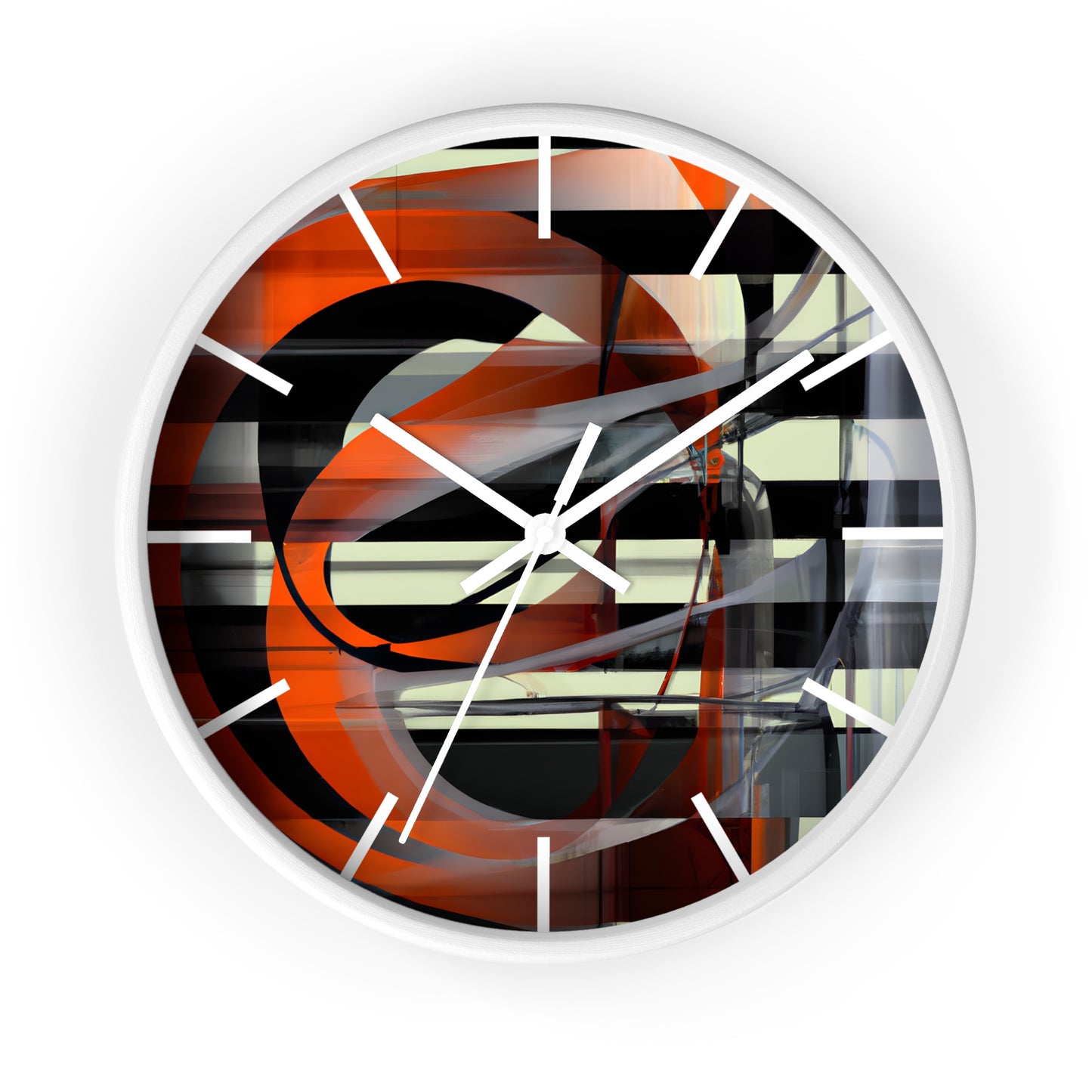 Lena Norberg - Spring Force, Abstractly - Wall Clock