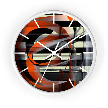 Lena Norberg - Spring Force, Abstractly - Wall Clock