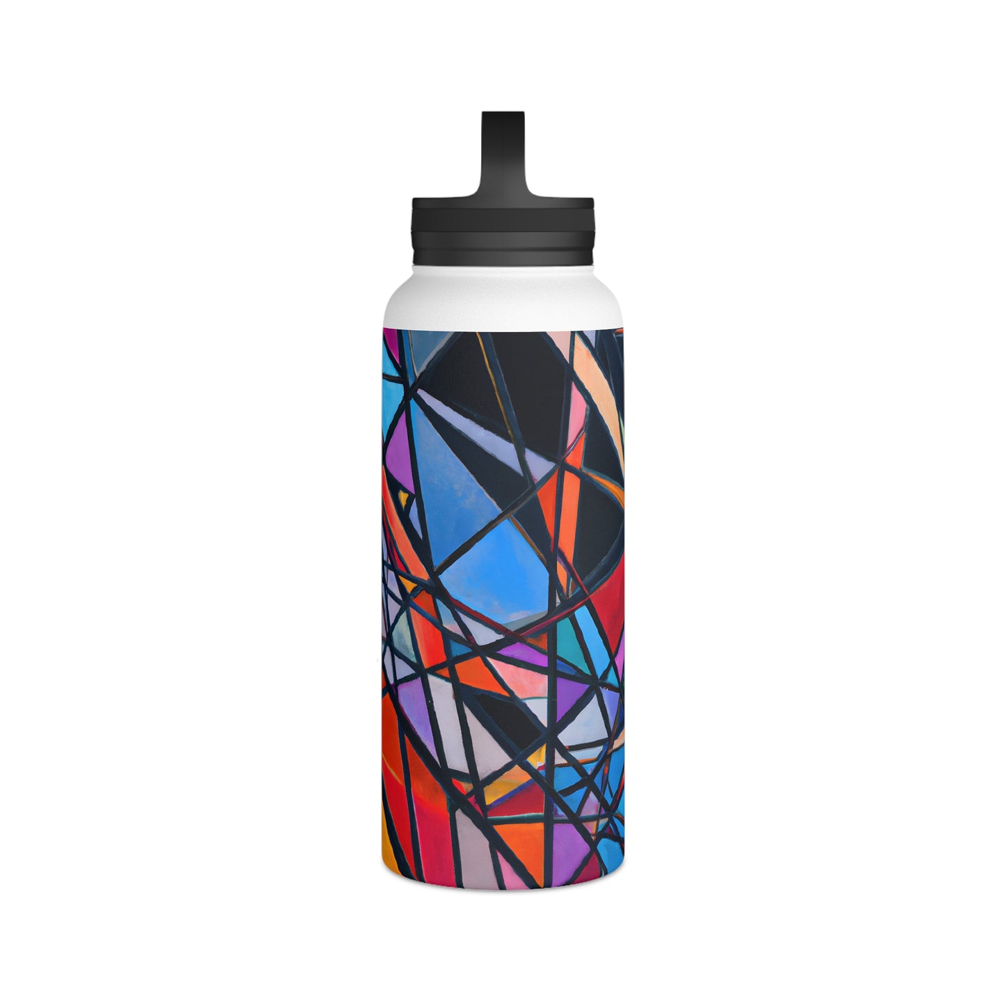 Felix Thornton - Gravity Force, Abstractly - Stainless Steel Water Bottle