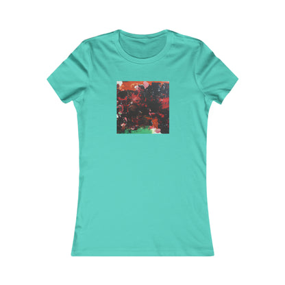 Frostivium Crystalloid - Chemistry, Abstractly - Ladies' Cut Tee