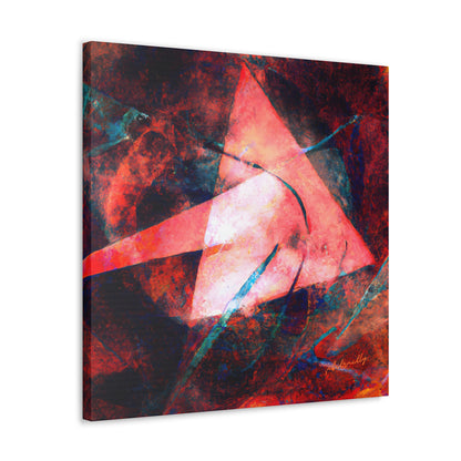 Albert Delgado - Electromagnetic Force, Abstractly - Canvas