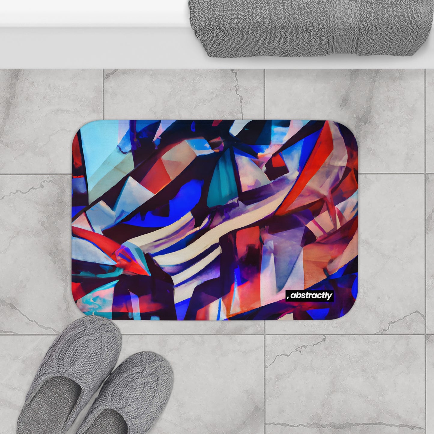 Virginia Berkeley - Normal Force, Abstractly - Bath Mat