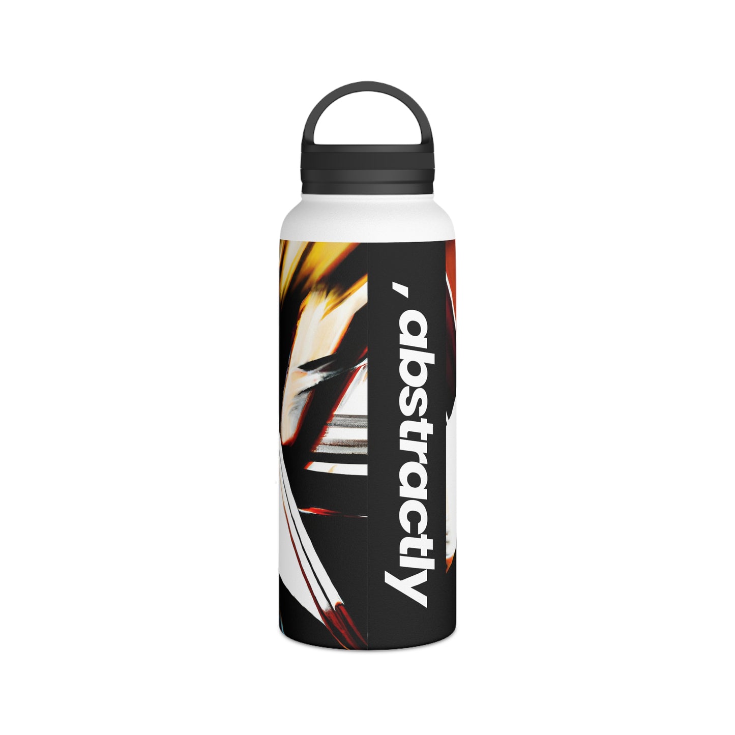 Adrienne Holtzmann - Applied Force, Abstractly - Stainless Steel Water Bottle