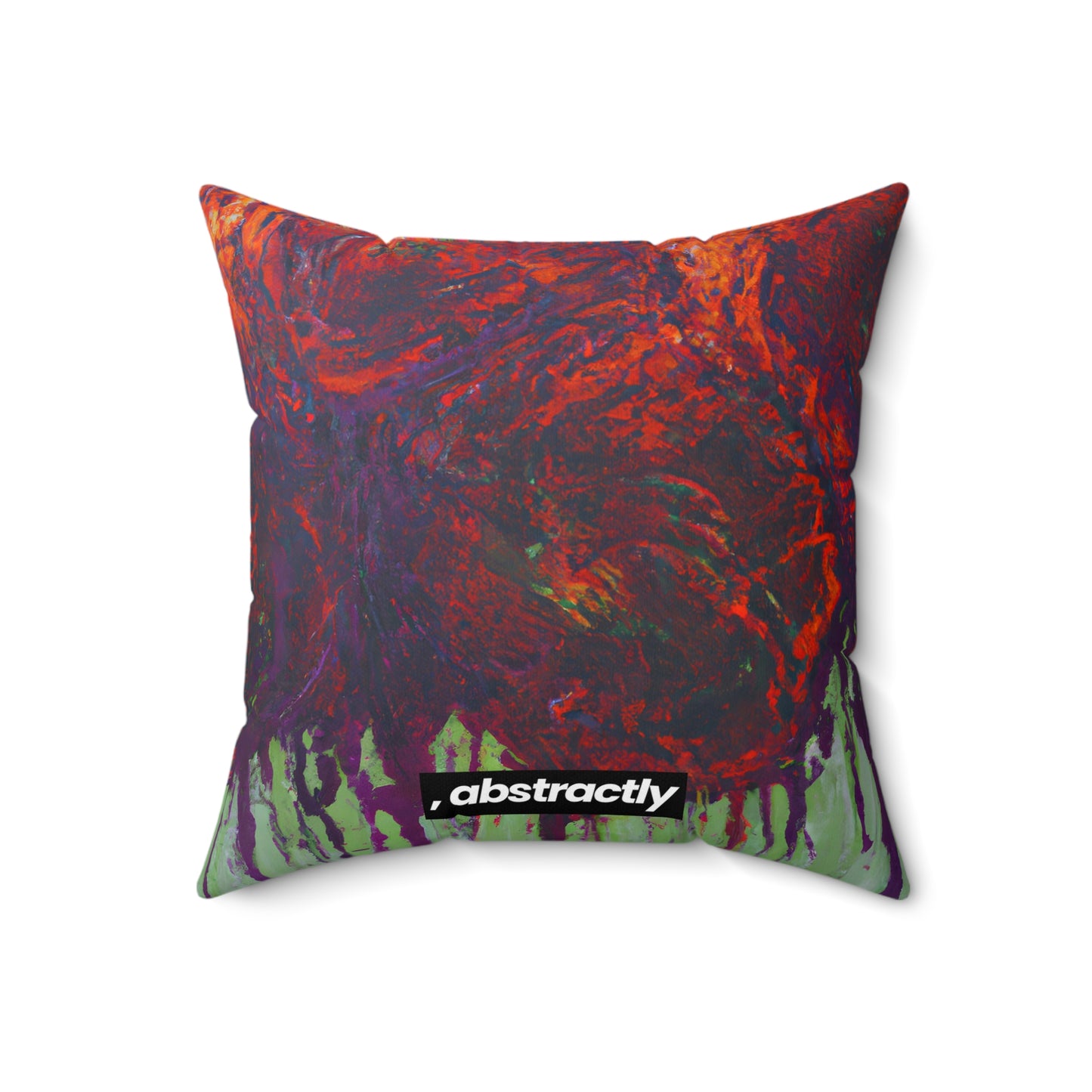 Quantum Carbonate - Chemistry, Abstractly - Faux Suede Throw Pillow