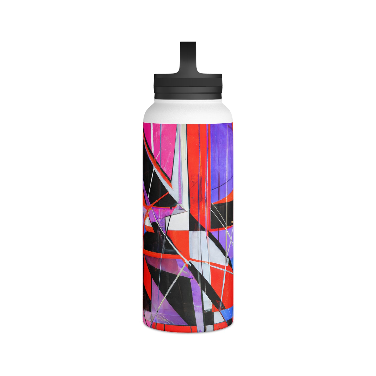 Lena Nordstrom - Tension Force, Abstractly - Stainless Steel Water Bottle