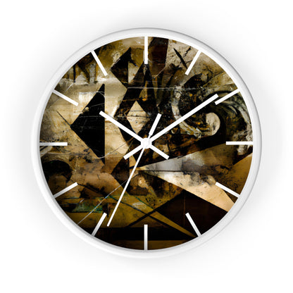 Amelia Barrington - Applied Force, Abstractly - Wall Clock