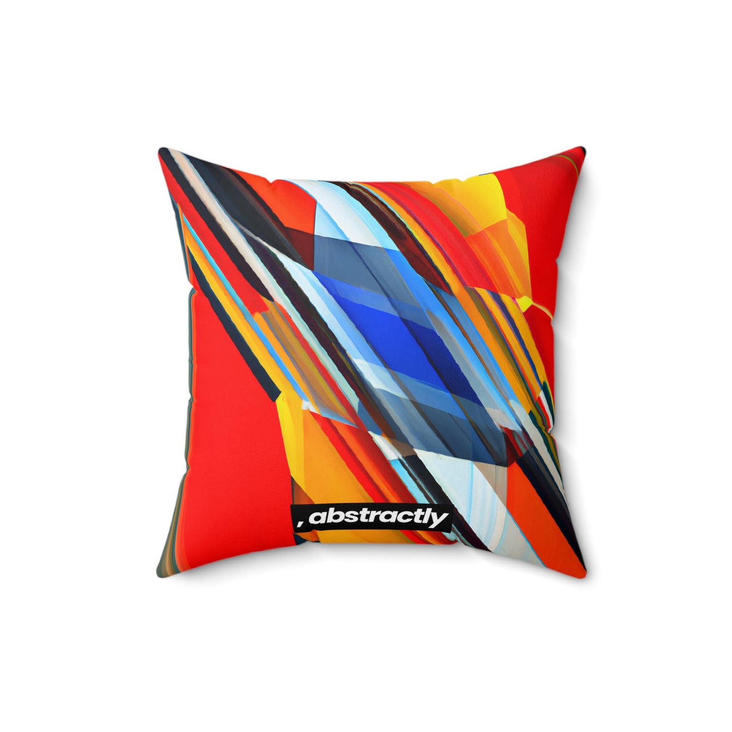 Joshua Fiedler - Air Resistance Force, Abstractly - Faux Suede Throw Pillow