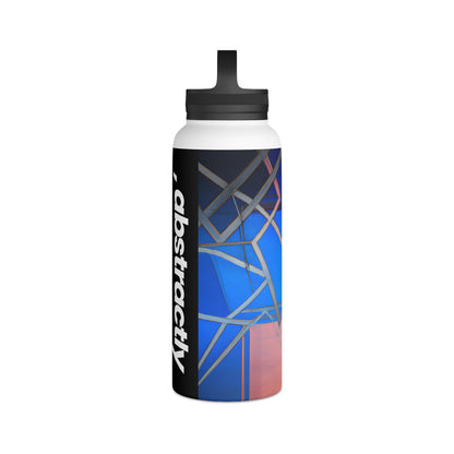 Jean Leventhal - Air Resistance Force, Abstractly - Stainless Steel Water Bottle