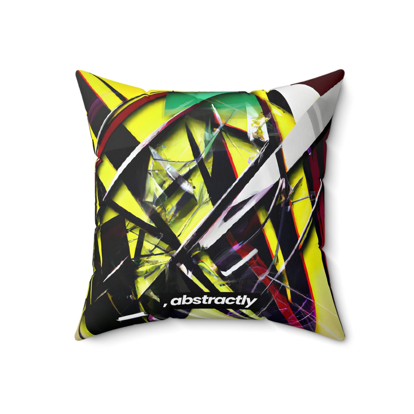 Audrey Rasmussen - Applied Force, Abstractly - Faux Suede Throw Pillow