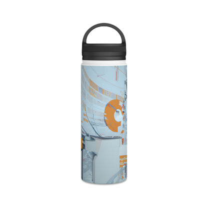 Noble Ledger - Tax, Abstractly - Stainless Steel Water Bottle